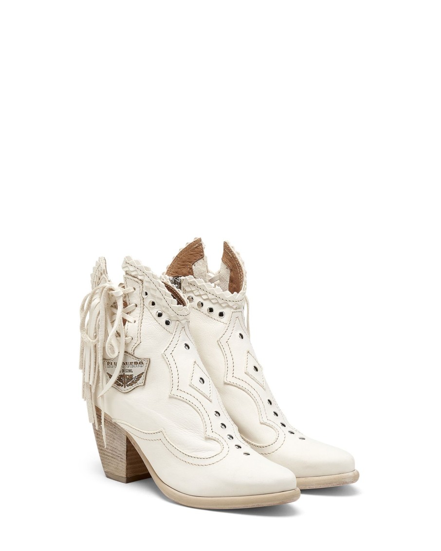 Scarpe EL Vaquero | Camelia Camel Blanche