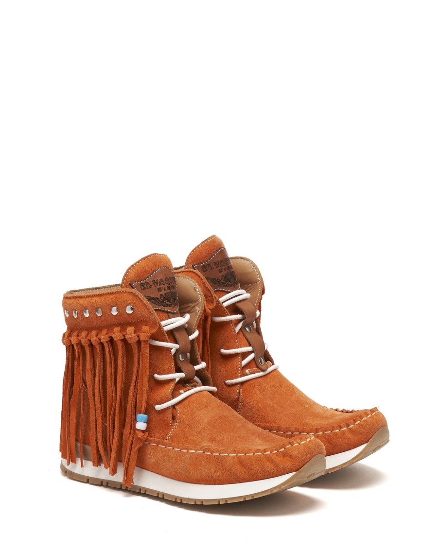 Scarpe EL Vaquero | Eleven Suede Orange