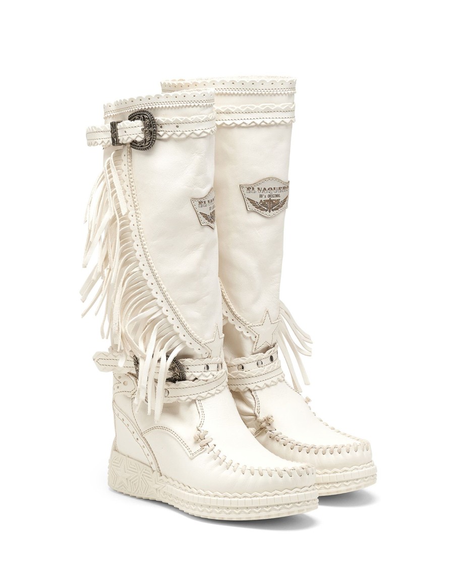 Scarpe EL Vaquero | Joplin Camel Blanche